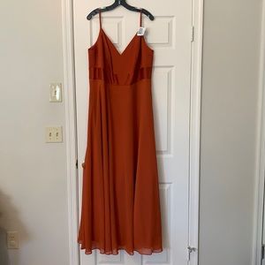 David’s bridal, size 20, color Siena